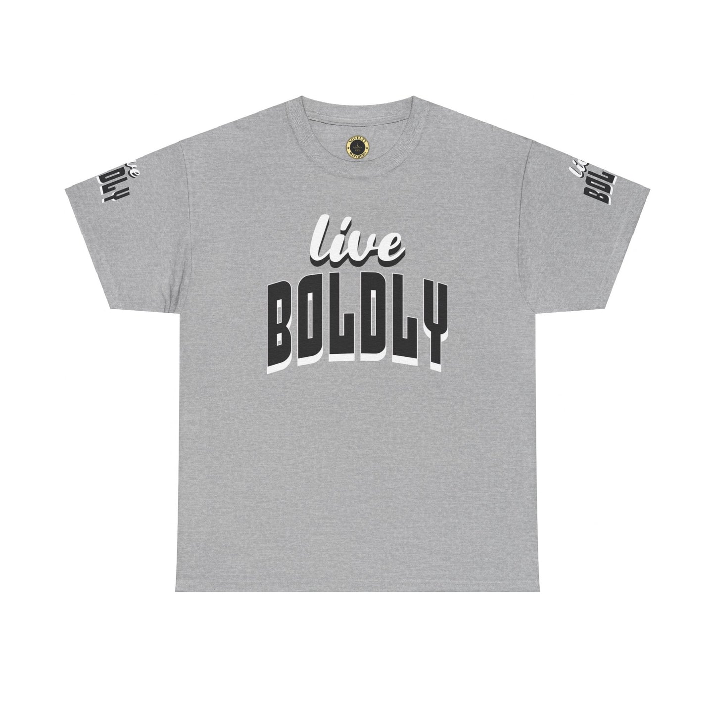 Empowering 'LIVE BOLDLY' Stylish T-Shirt™ by Novelty Wonders