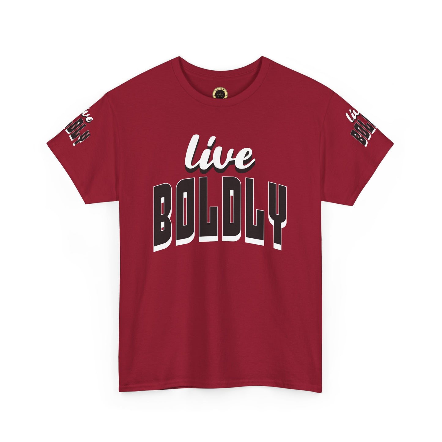 Empowering 'LIVE BOLDLY' Stylish T-Shirt™ by Novelty Wonders