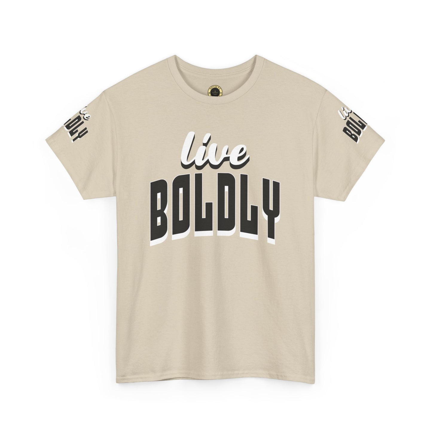 Empowering 'LIVE BOLDLY' Stylish T-Shirt™ by Novelty Wonders