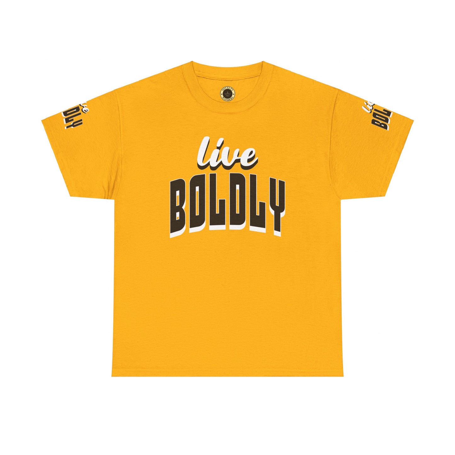 Empowering 'LIVE BOLDLY' Stylish T-Shirt™ by Novelty Wonders