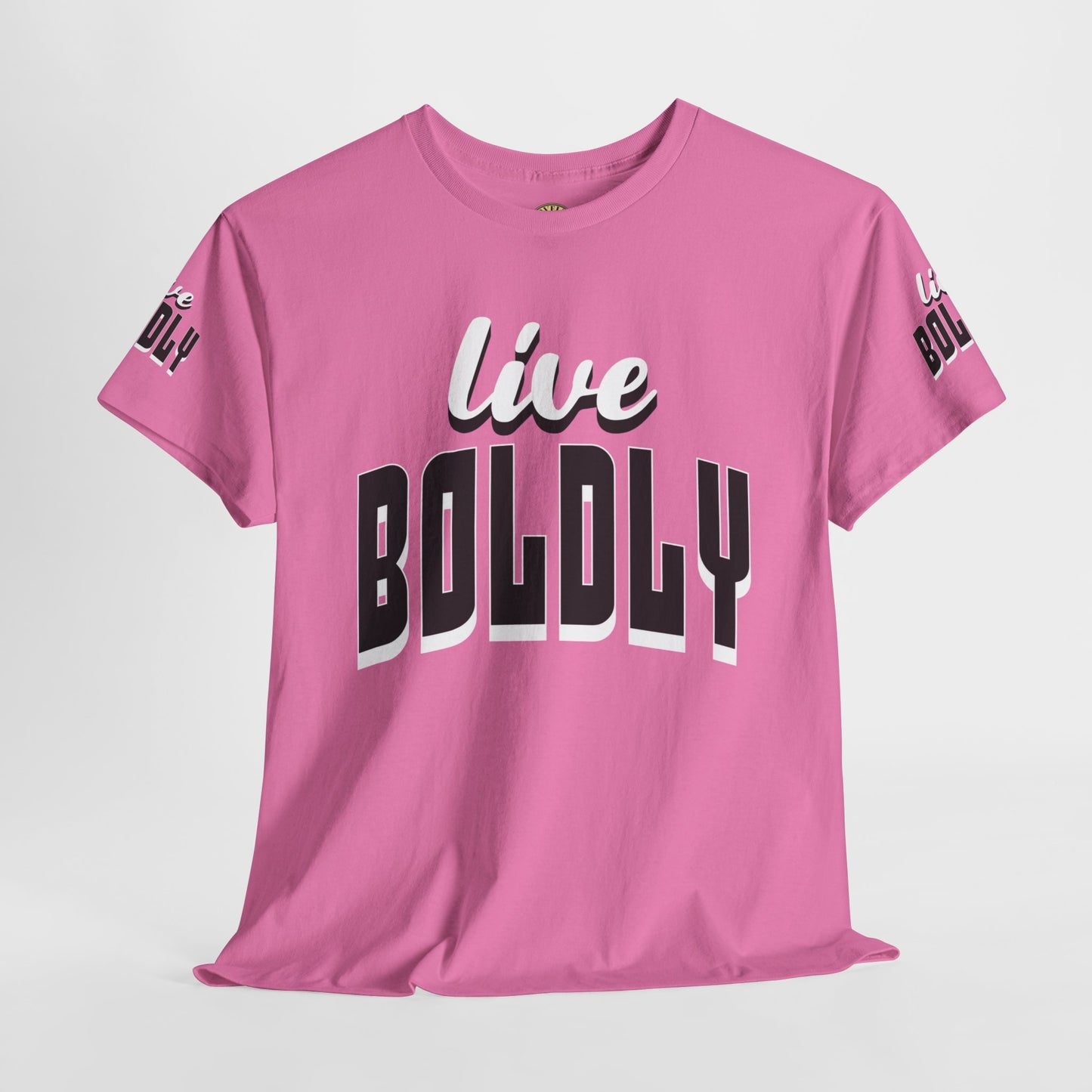 Empowering 'LIVE BOLDLY' Stylish T-Shirt™ by Novelty Wonders