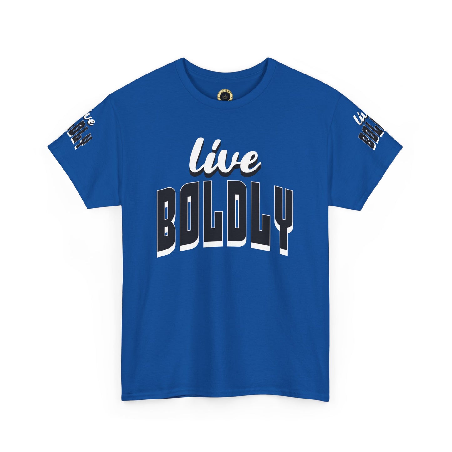 Empowering 'LIVE BOLDLY' Stylish T-Shirt™ by Novelty Wonders