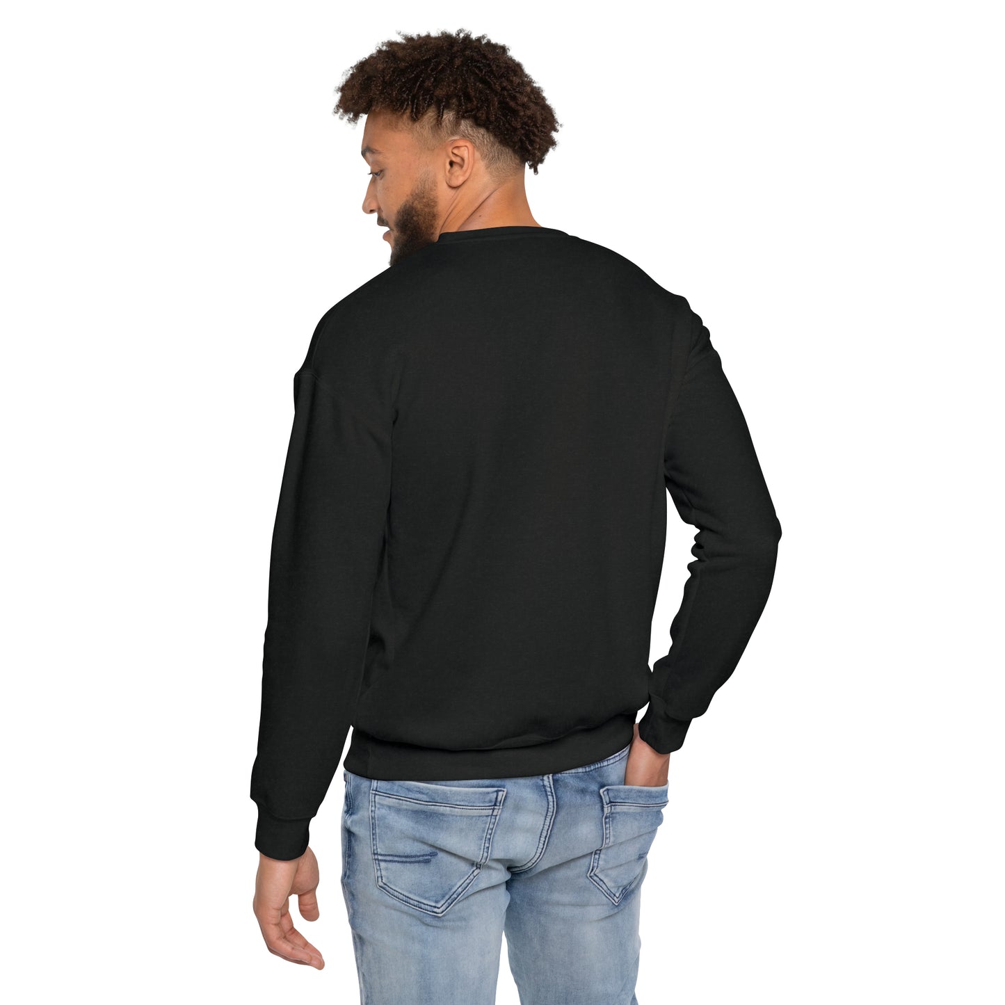 Empowering 'LIVE BOLDLY' Drop Shoulder Sweatshirt by Novelty Wonders