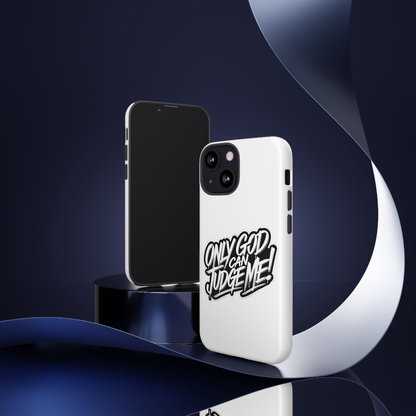 Only God Can Judge Me Phone Case – Bold Urban Style, Inspirational Tough Cover for iPhone, Samsung Galaxy & Google Pixel, Gift for Teens & Adults, Cool Phone Accessory