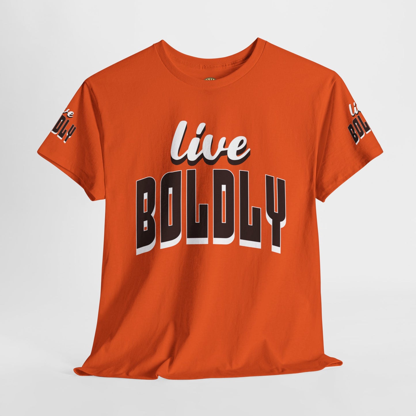 Empowering 'LIVE BOLDLY' Stylish T-Shirt™ by Novelty Wonders