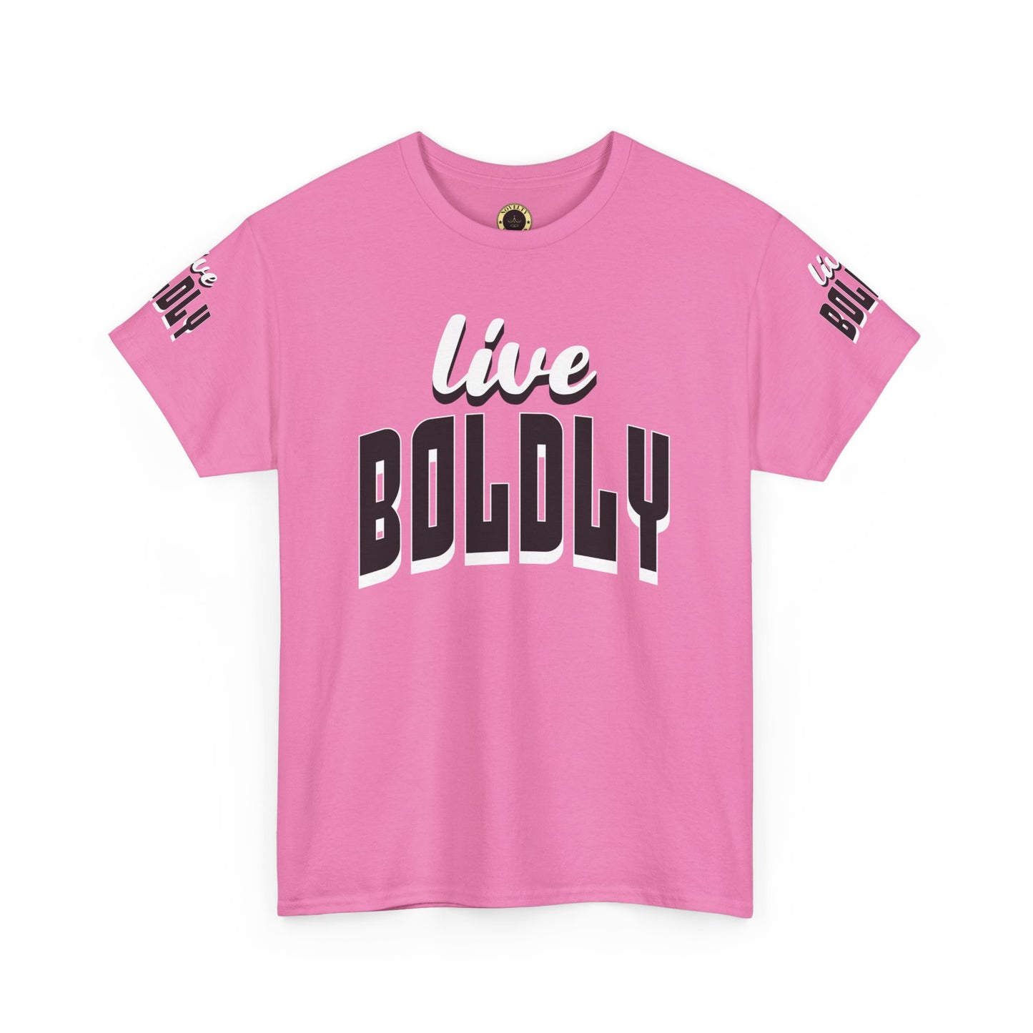 Empowering 'LIVE BOLDLY' Stylish T-Shirt™ by Novelty Wonders