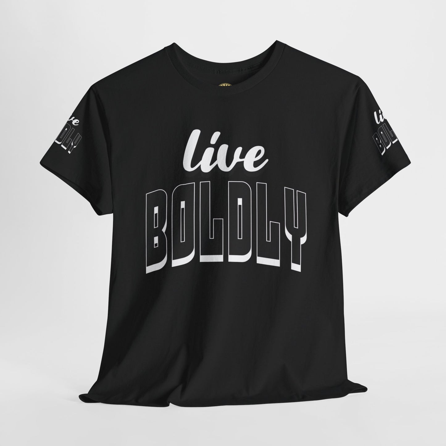 Empowering 'LIVE BOLDLY' Stylish T-Shirt™ by Novelty Wonders