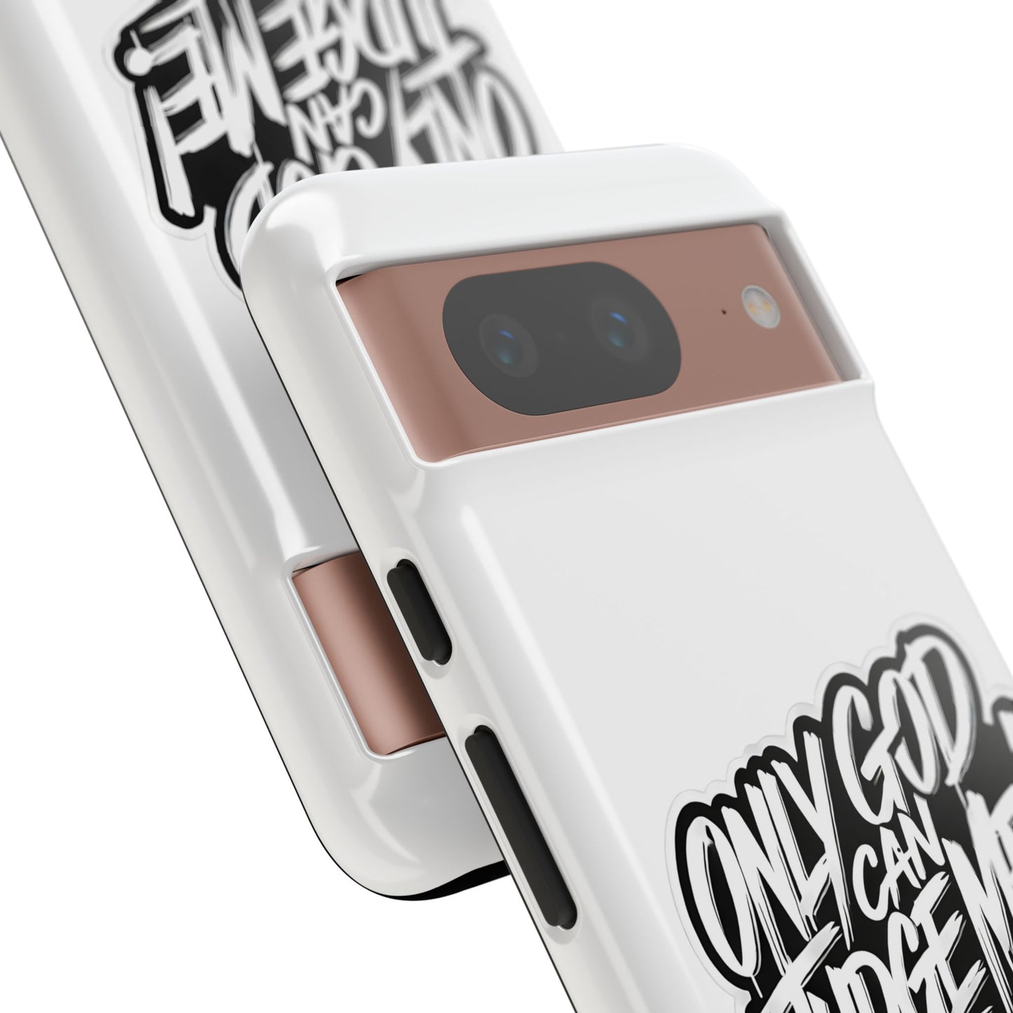 Only God Can Judge Me Phone Case – Bold Urban Style, Inspirational Tough Cover for iPhone, Samsung Galaxy & Google Pixel, Gift for Teens & Adults, Cool Phone Accessory