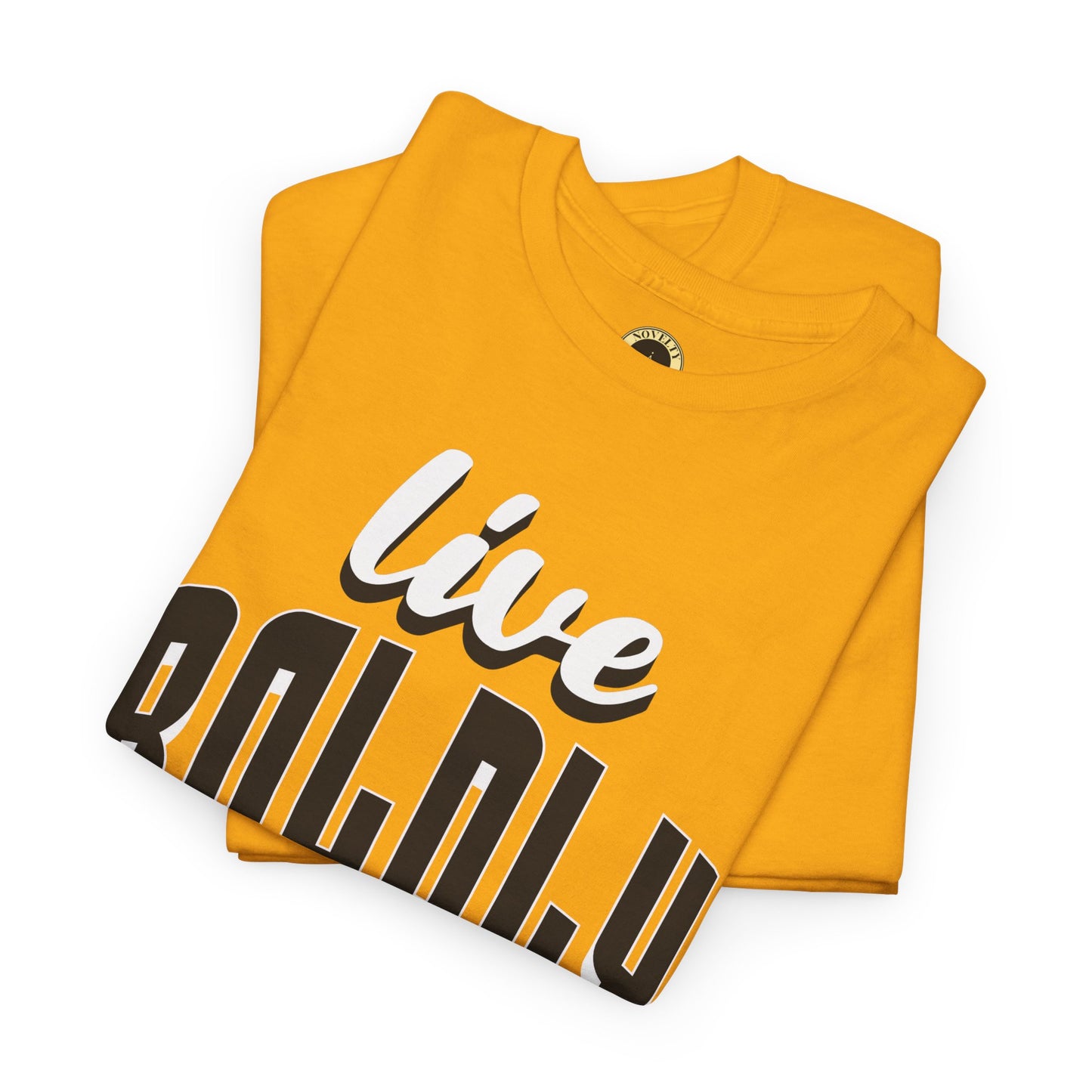 Empowering 'LIVE BOLDLY' Stylish T-Shirt™ by Novelty Wonders