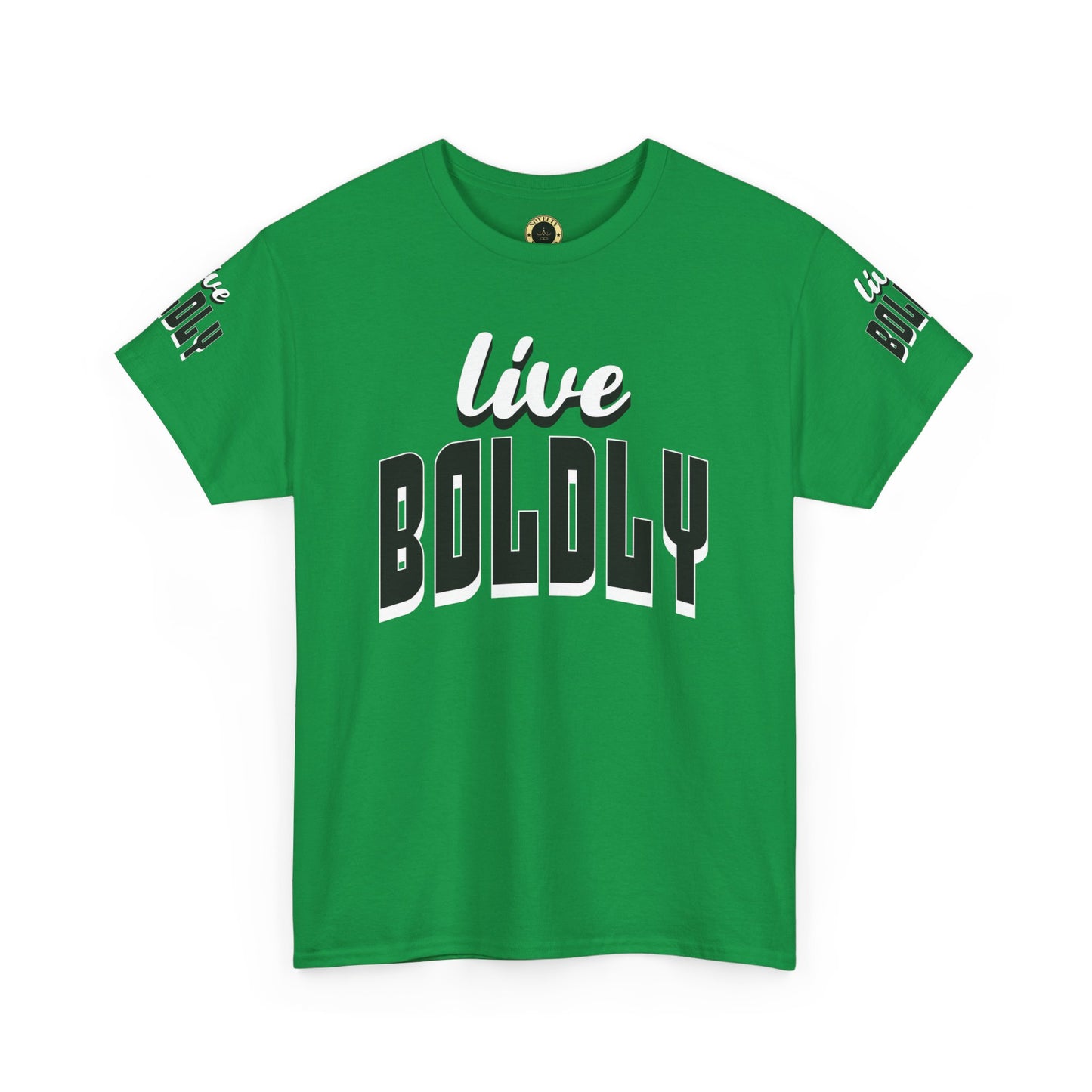 Empowering 'LIVE BOLDLY' Stylish T-Shirt™ by Novelty Wonders