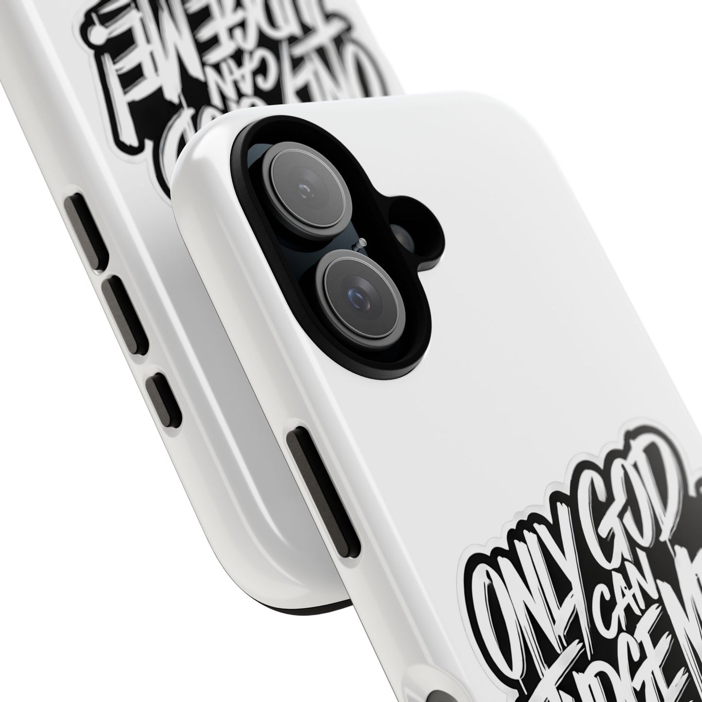 Only God Can Judge Me Phone Case – Bold Urban Style, Inspirational Tough Cover for iPhone, Samsung Galaxy & Google Pixel, Gift for Teens & Adults, Cool Phone Accessory