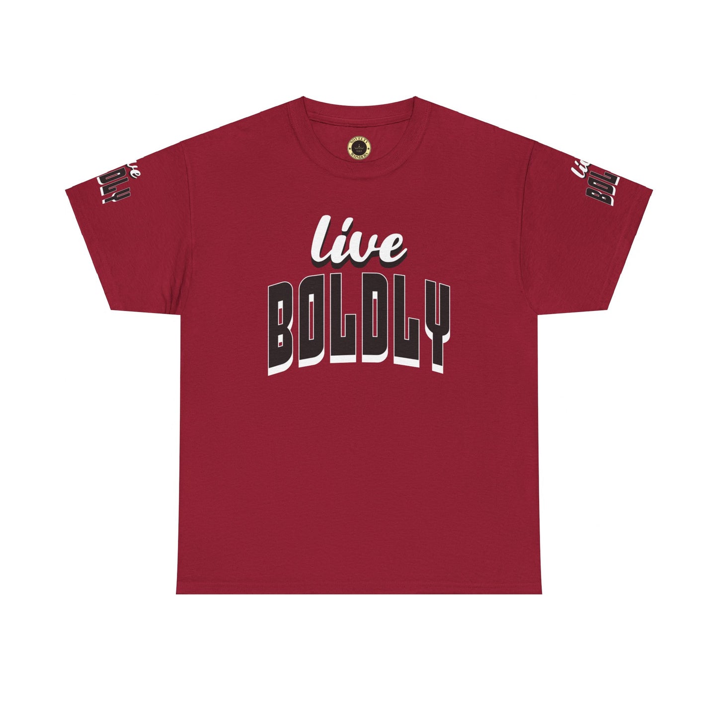 Empowering 'LIVE BOLDLY' Stylish T-Shirt™ by Novelty Wonders