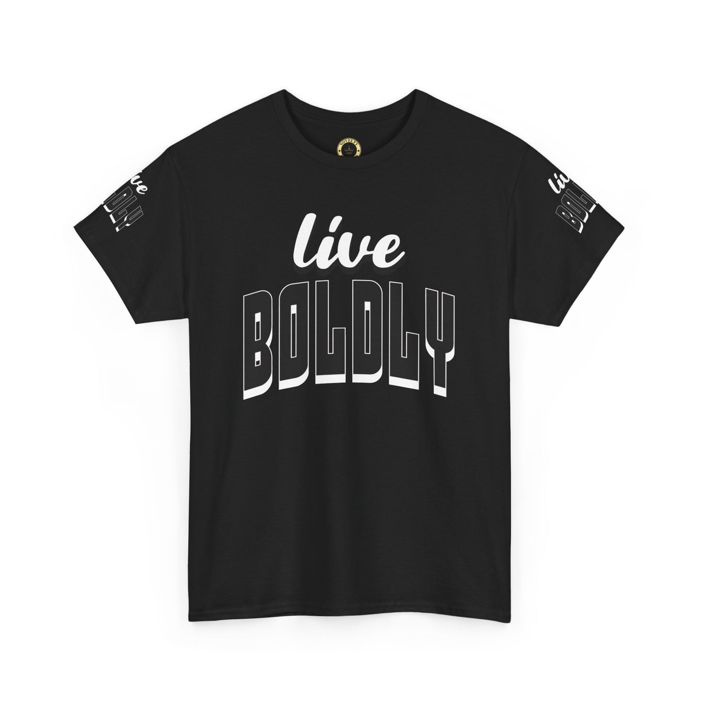 Empowering 'LIVE BOLDLY' Stylish T-Shirt™ by Novelty Wonders