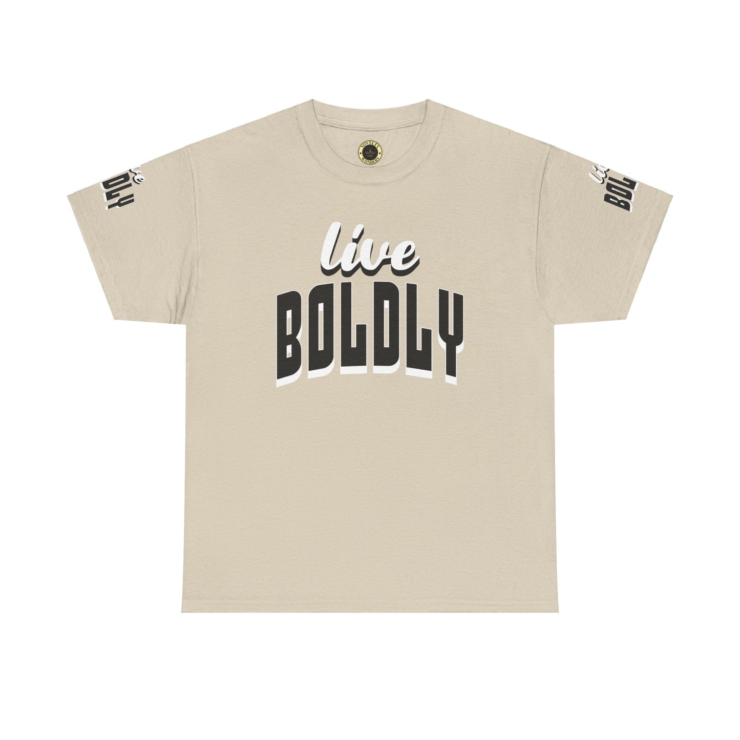 Empowering 'LIVE BOLDLY' Stylish T-Shirt™ by Novelty Wonders