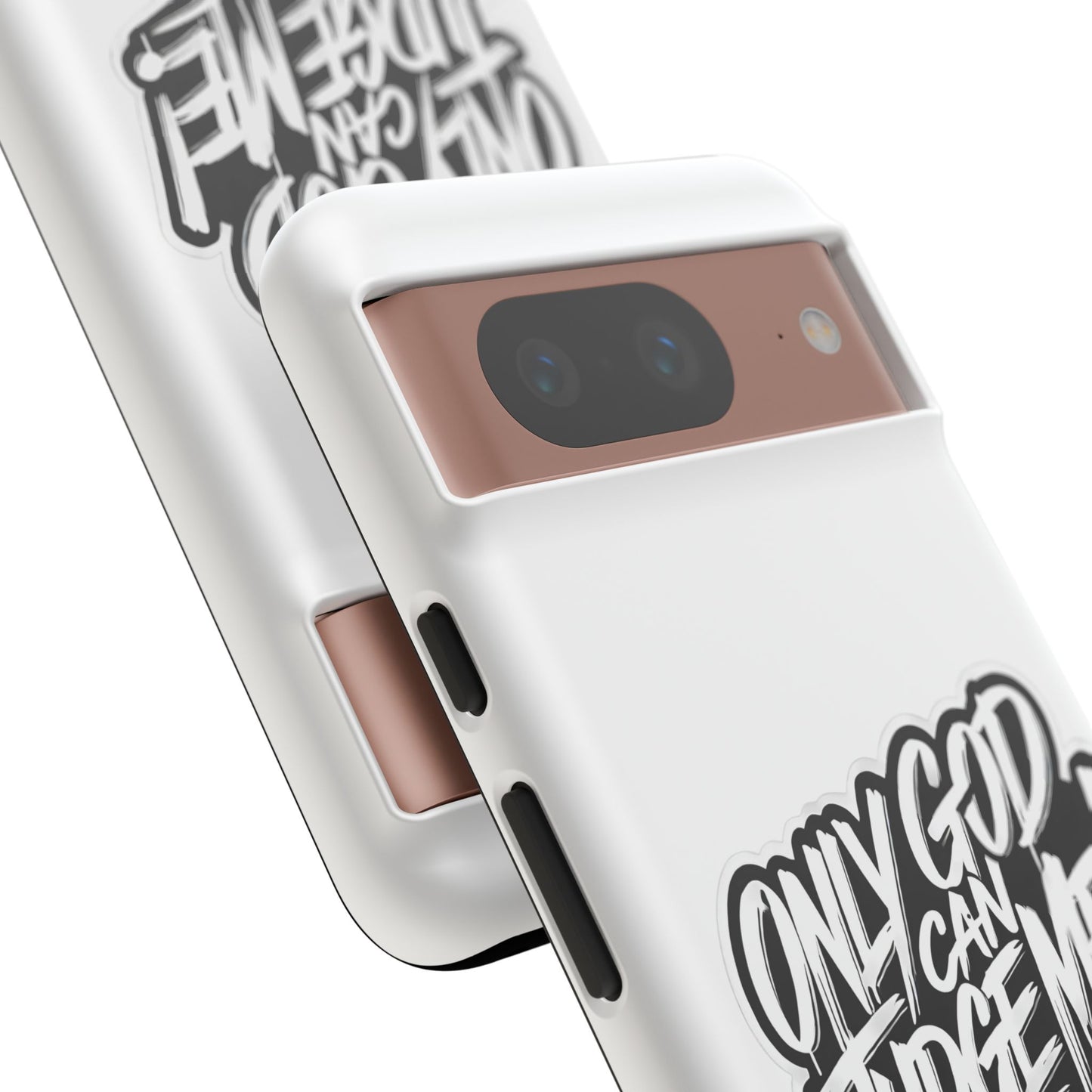 Only God Can Judge Me Phone Case – Bold Urban Style, Inspirational Tough Cover for iPhone, Samsung Galaxy & Google Pixel, Gift for Teens & Adults, Cool Phone Accessory