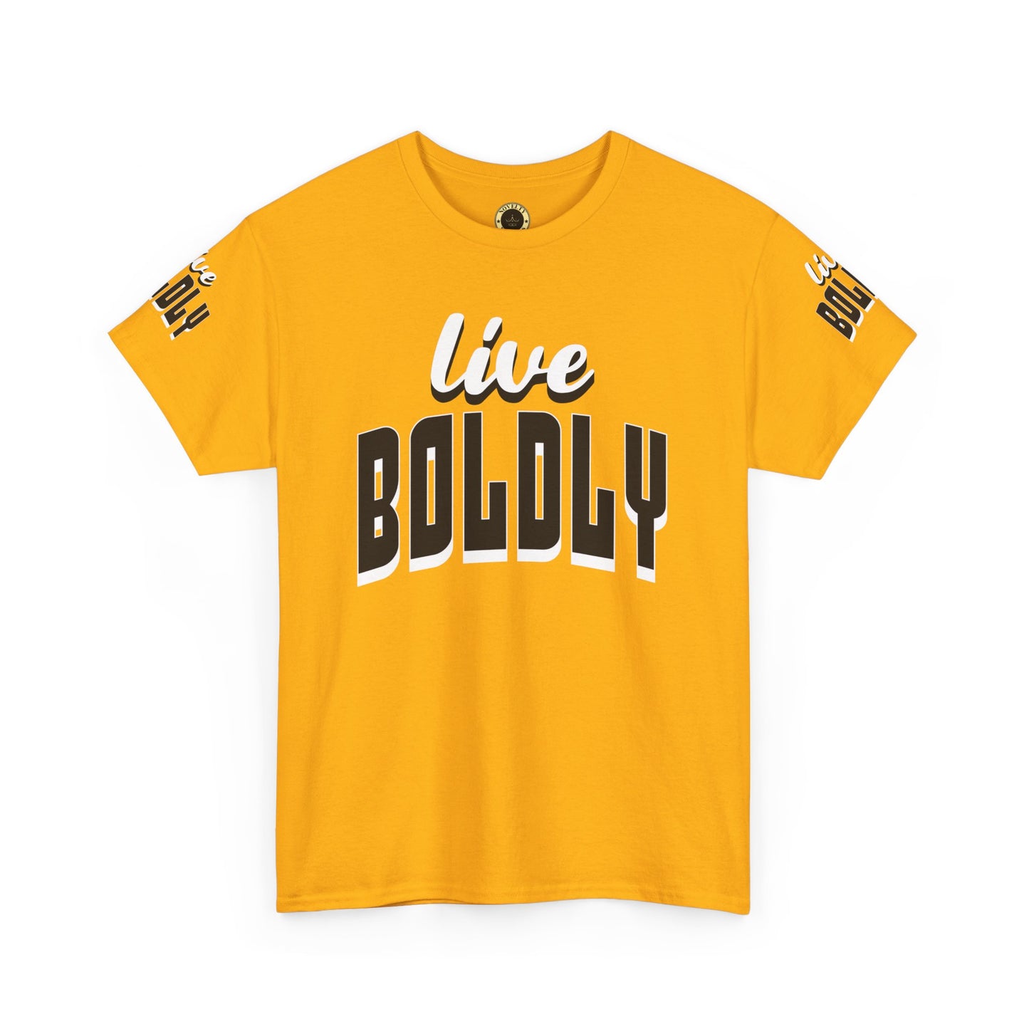 Empowering 'LIVE BOLDLY' Stylish T-Shirt™ by Novelty Wonders