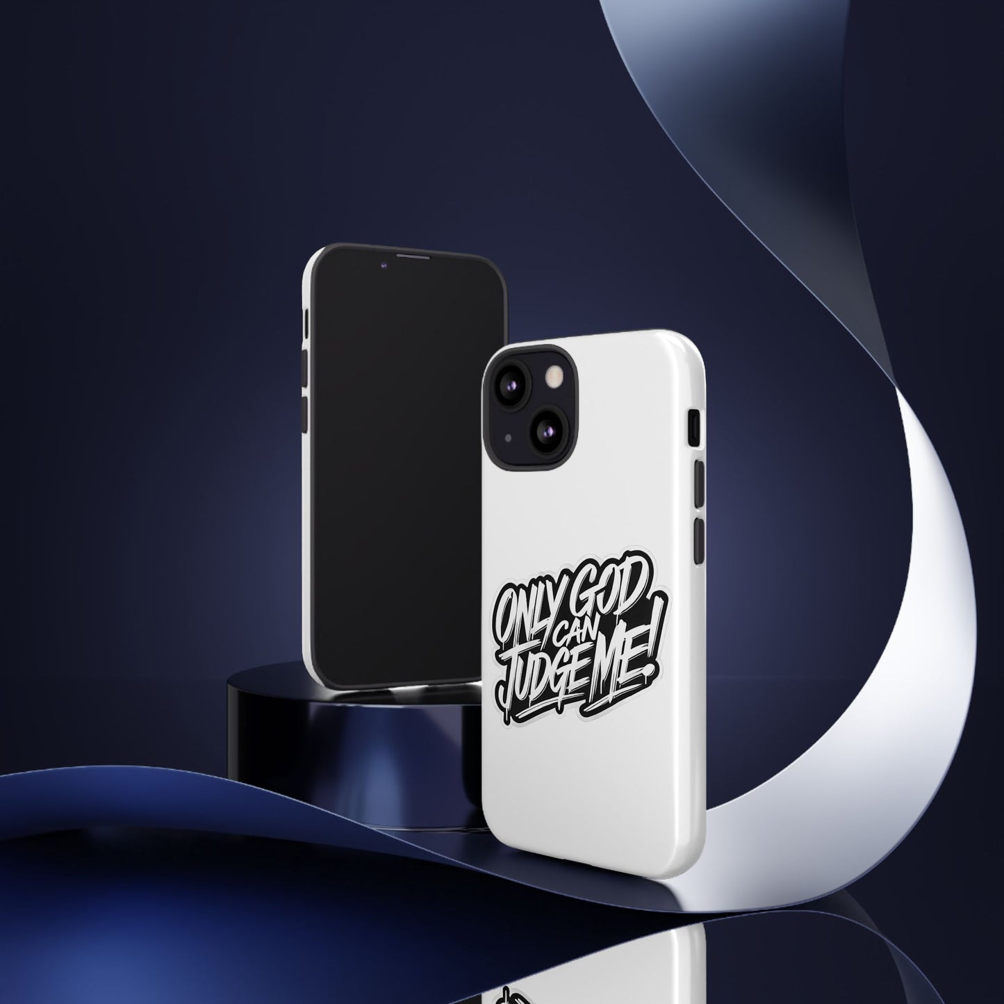 Only God Can Judge Me Phone Case – Bold Urban Style, Inspirational Tough Cover for iPhone, Samsung Galaxy & Google Pixel, Gift for Teens & Adults, Cool Phone Accessory