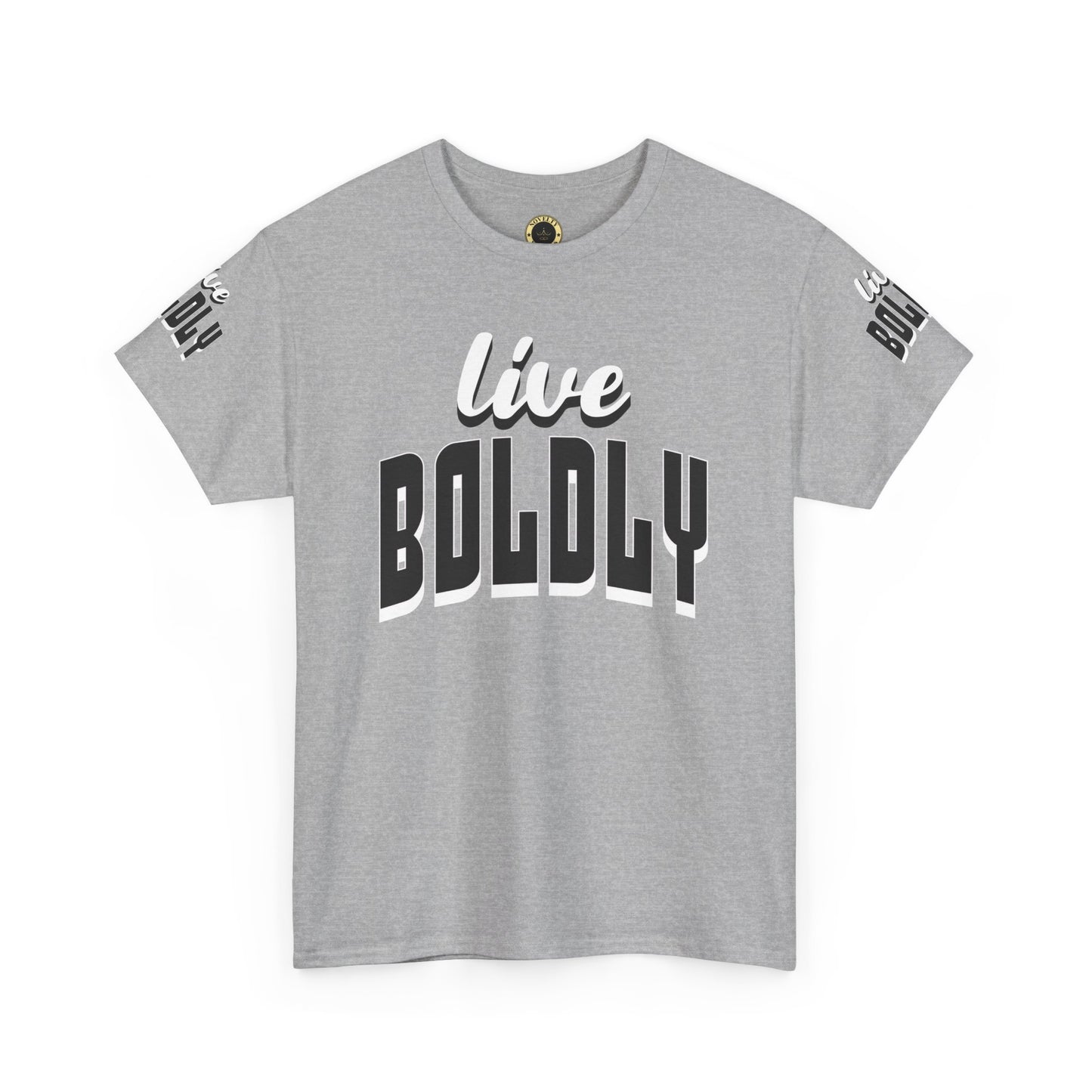 Empowering 'LIVE BOLDLY' Stylish T-Shirt™ by Novelty Wonders