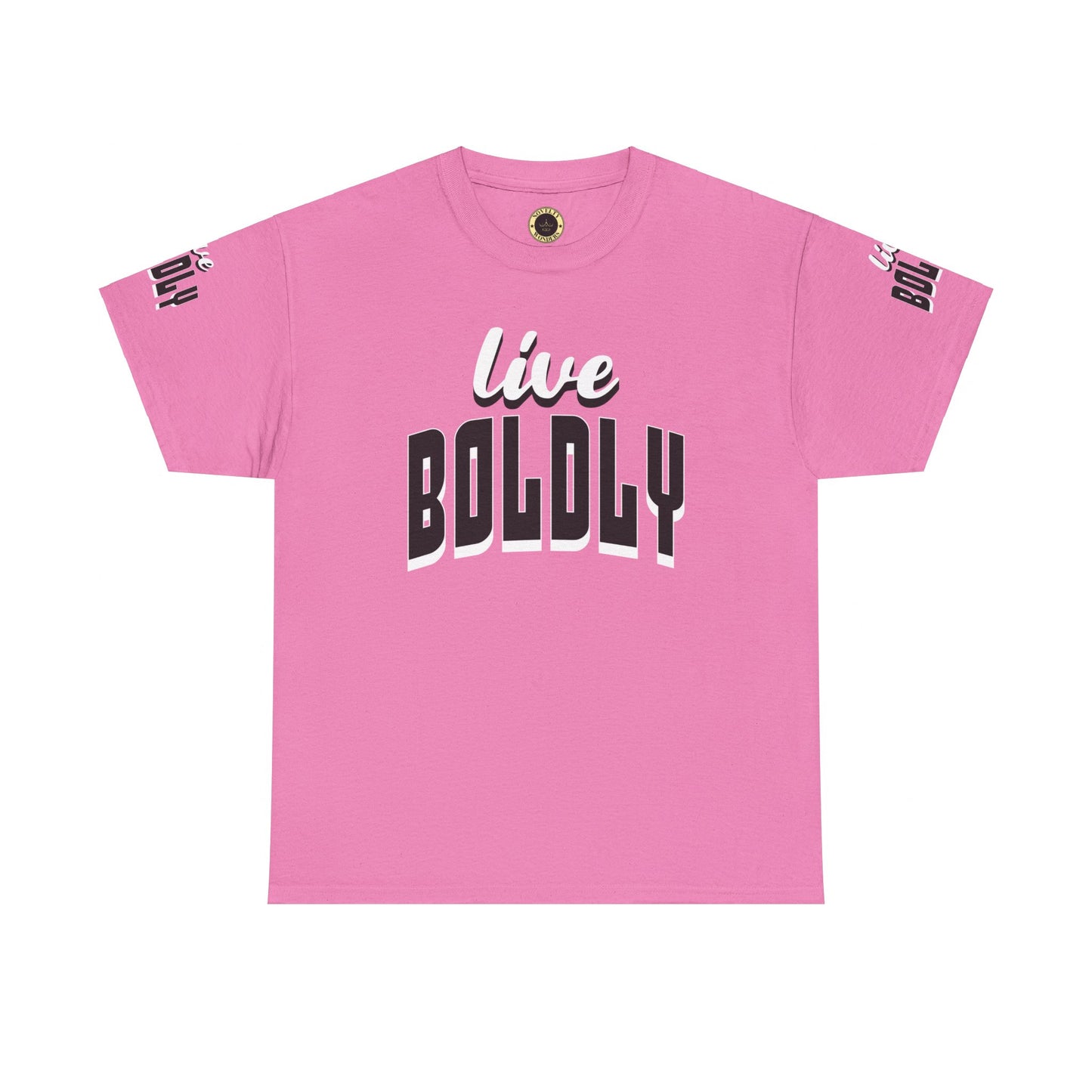 Empowering 'LIVE BOLDLY' Stylish T-Shirt™ by Novelty Wonders