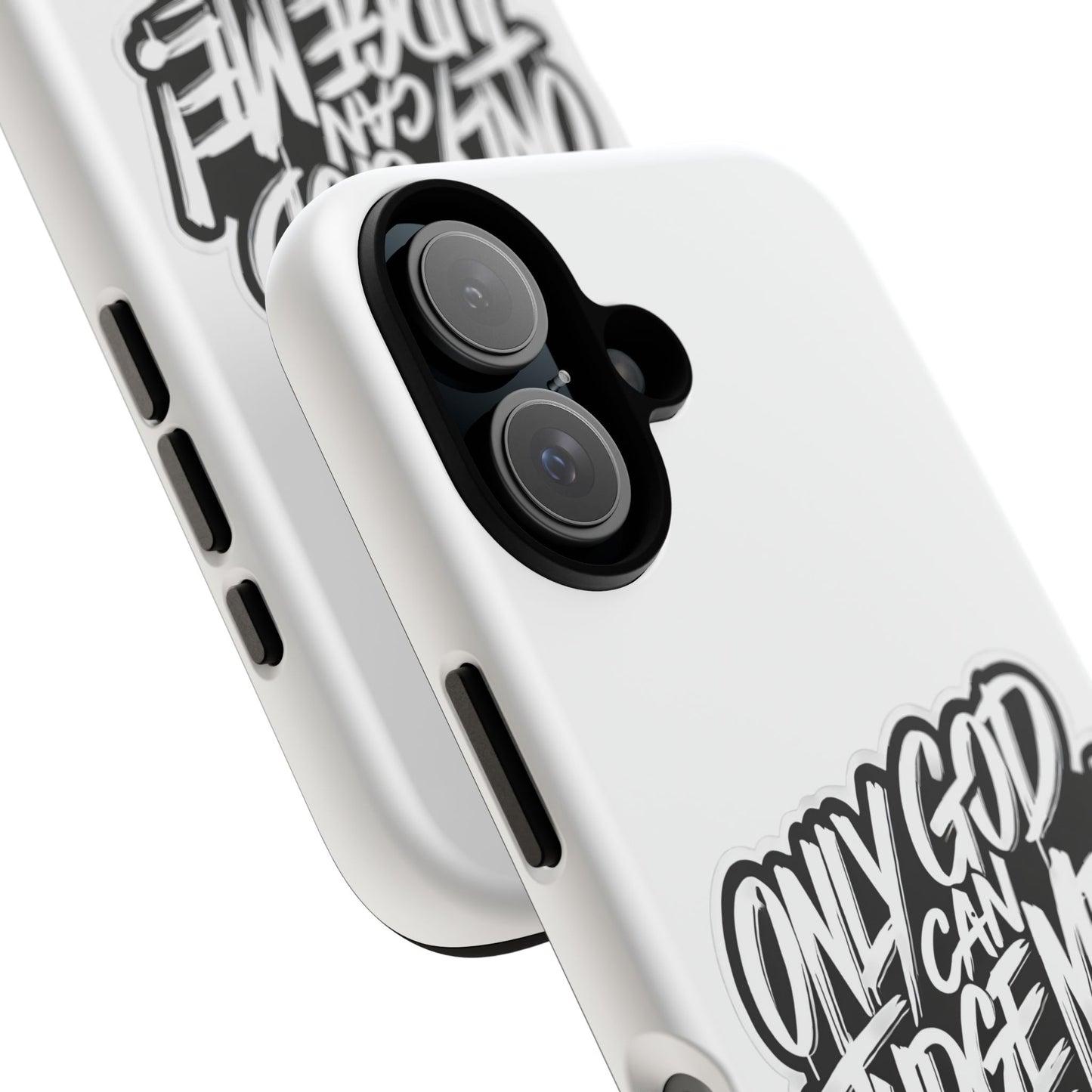 Only God Can Judge Me Phone Case – Bold Urban Style, Inspirational Tough Cover for iPhone, Samsung Galaxy & Google Pixel, Gift for Teens & Adults, Cool Phone Accessory