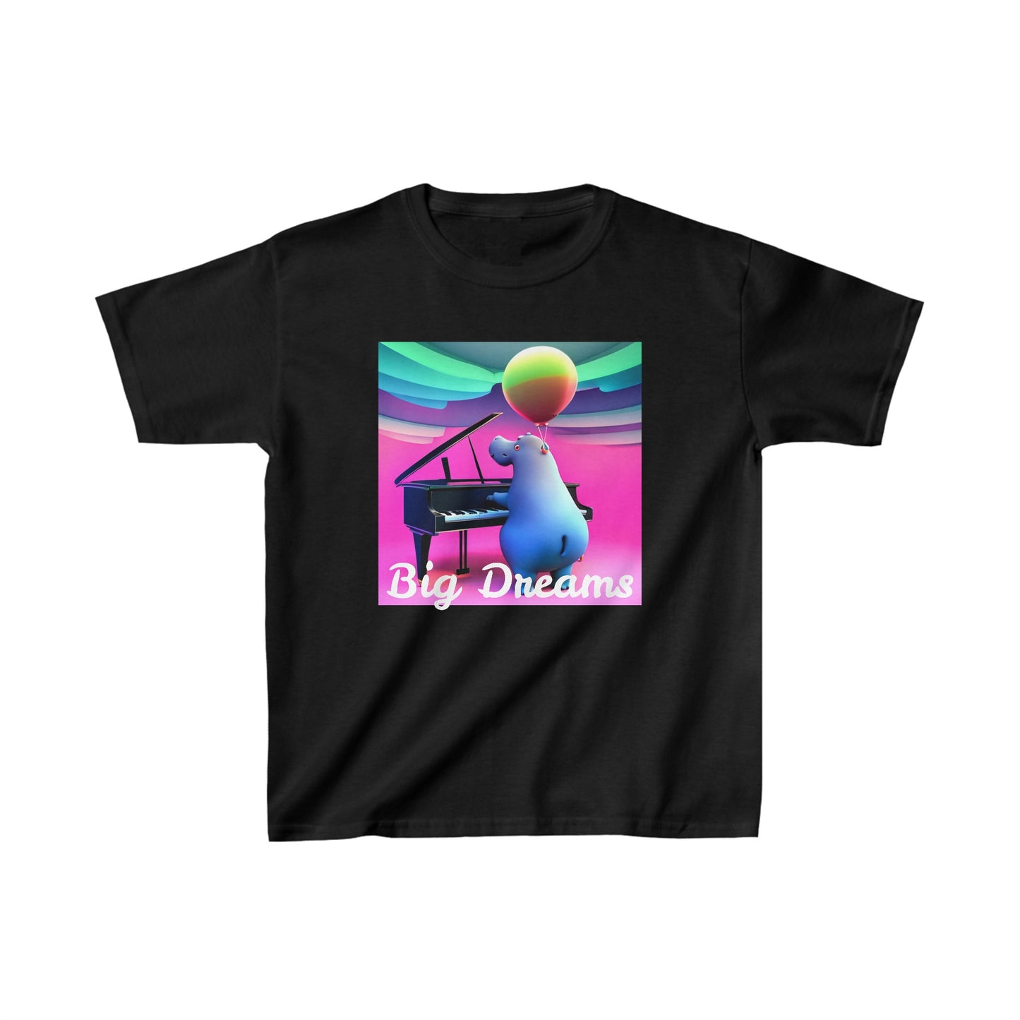 Fun "Big Dreams" Kids T-Shirt™ by Novelty Wonders