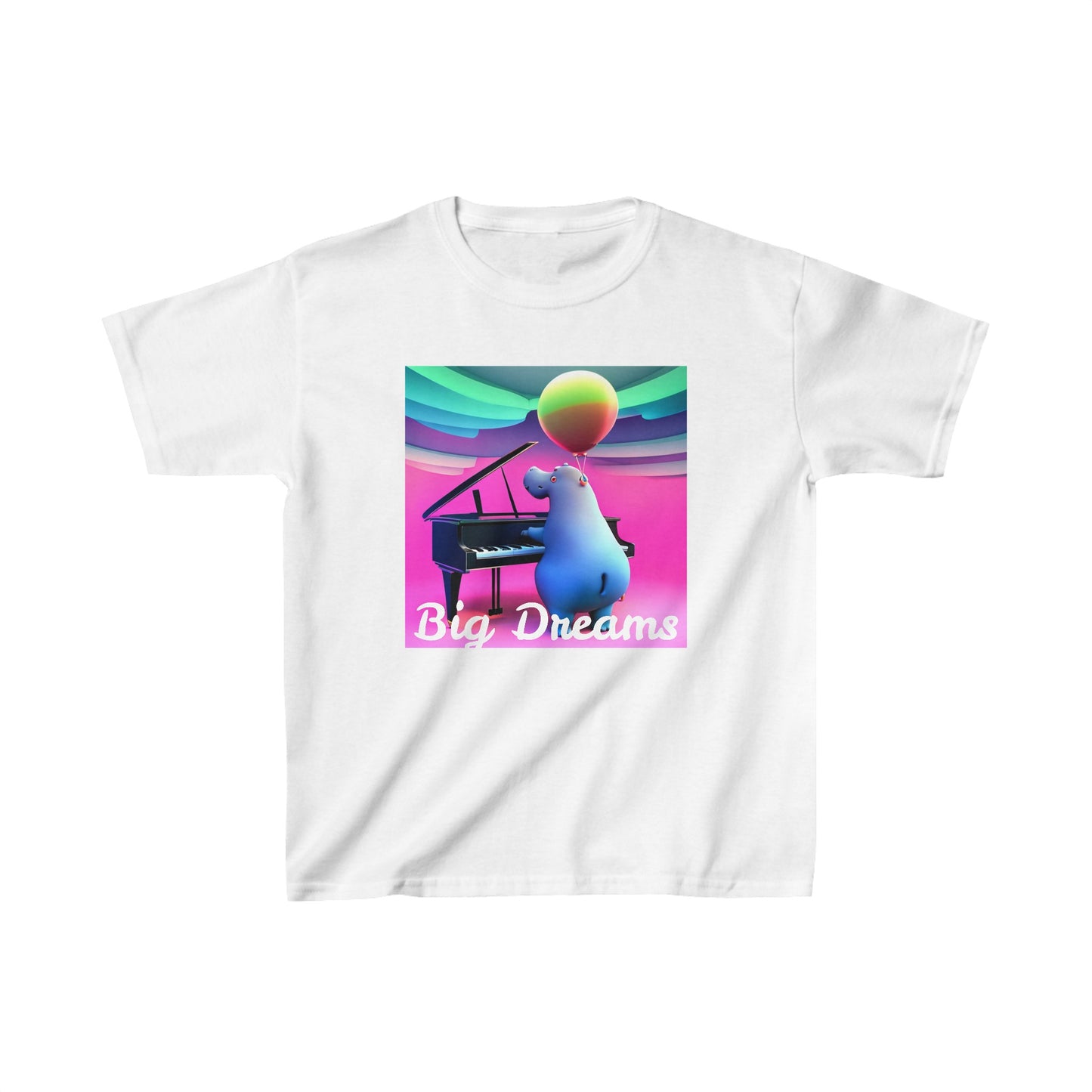 Fun "Big Dreams" Kids T-Shirt™ by Novelty Wonders