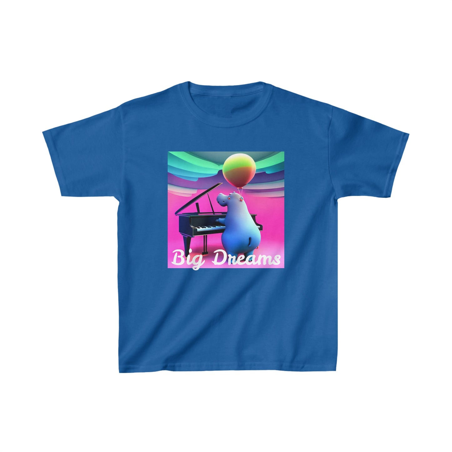 Fun "Big Dreams" Kids T-Shirt™ by Novelty Wonders