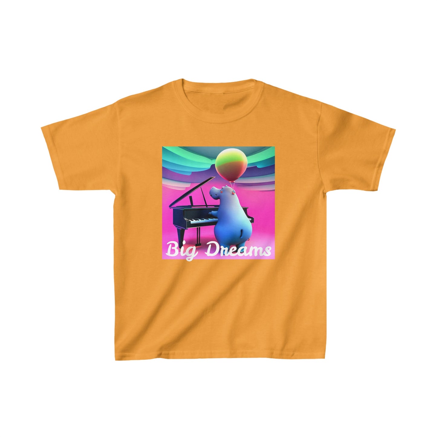 Fun "Big Dreams" Kids T-Shirt™ by Novelty Wonders