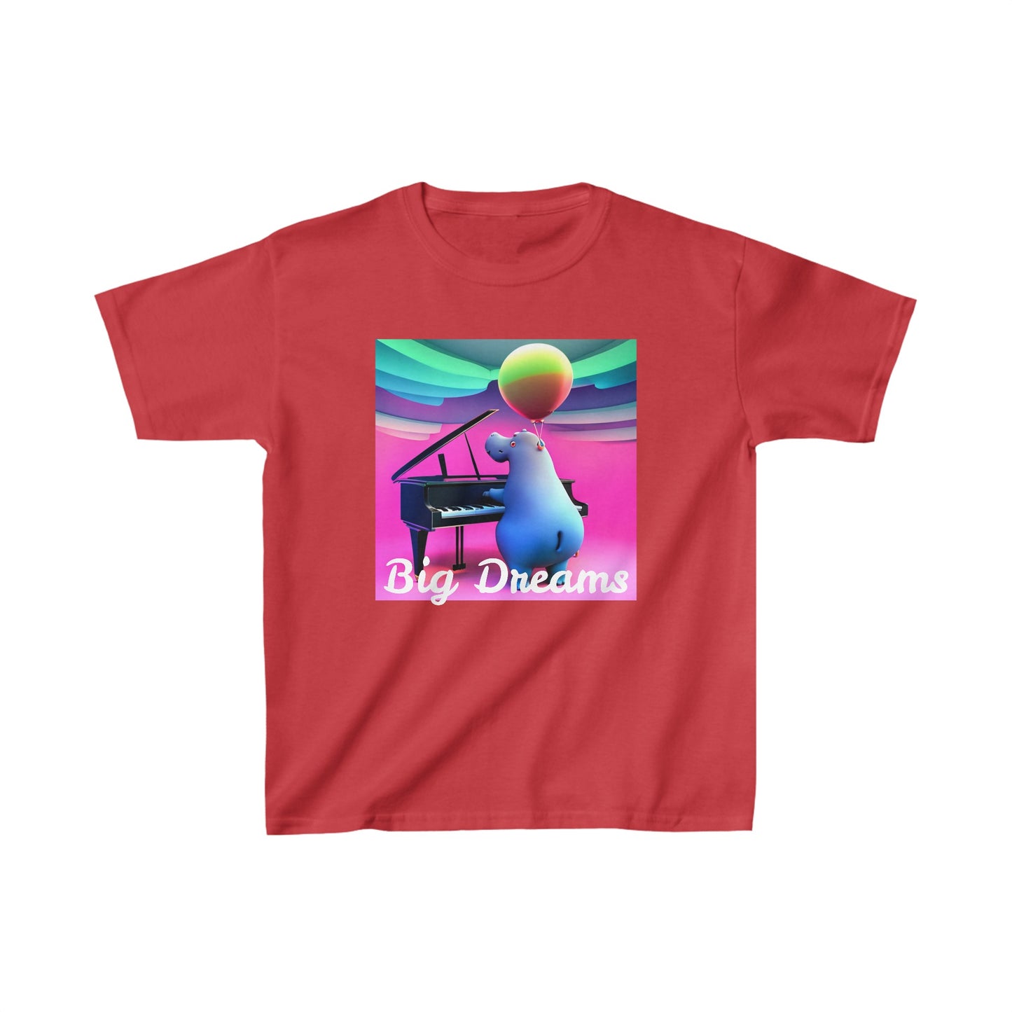 Fun "Big Dreams" Kids T-Shirt™ by Novelty Wonders