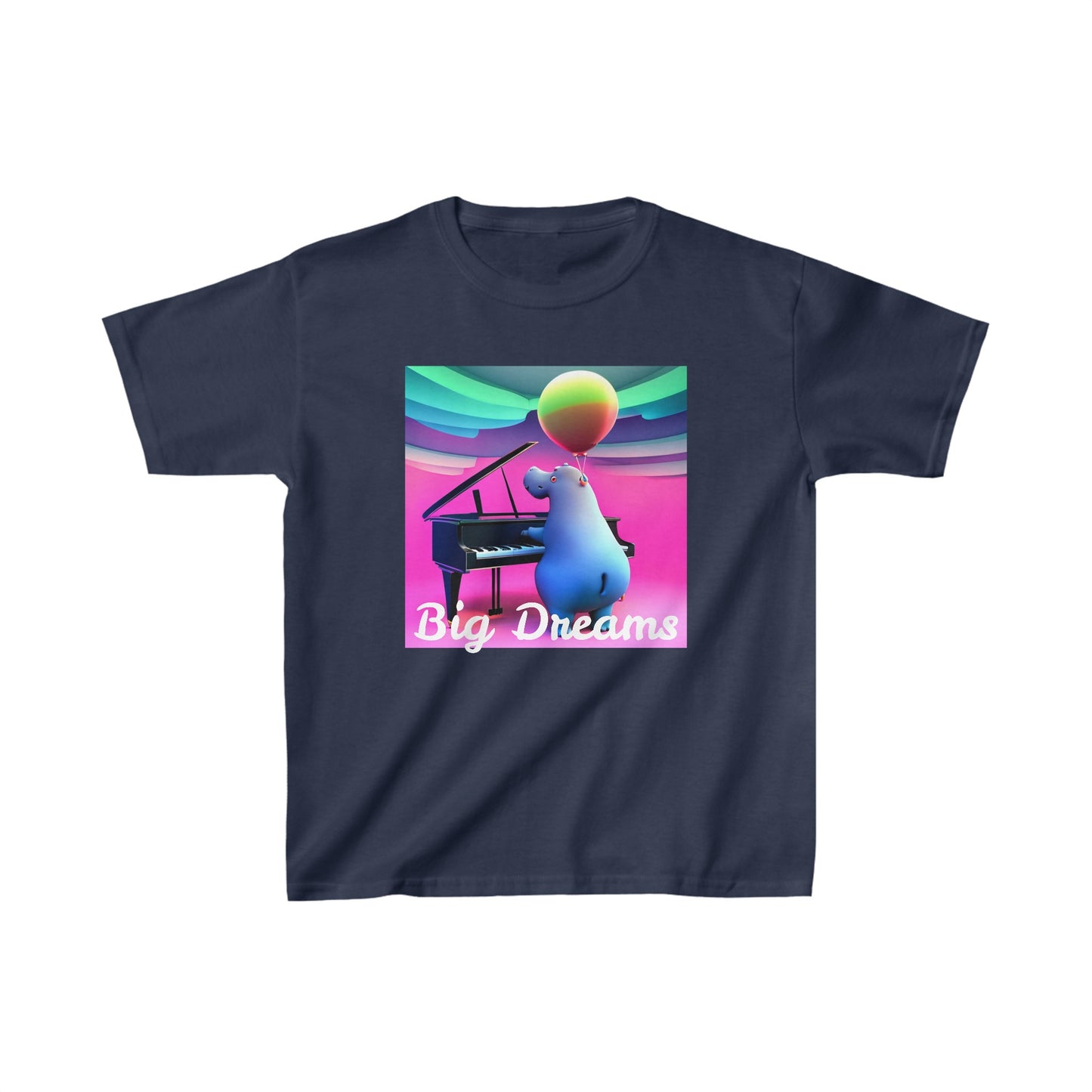 Fun "Big Dreams" Kids T-Shirt™ by Novelty Wonders